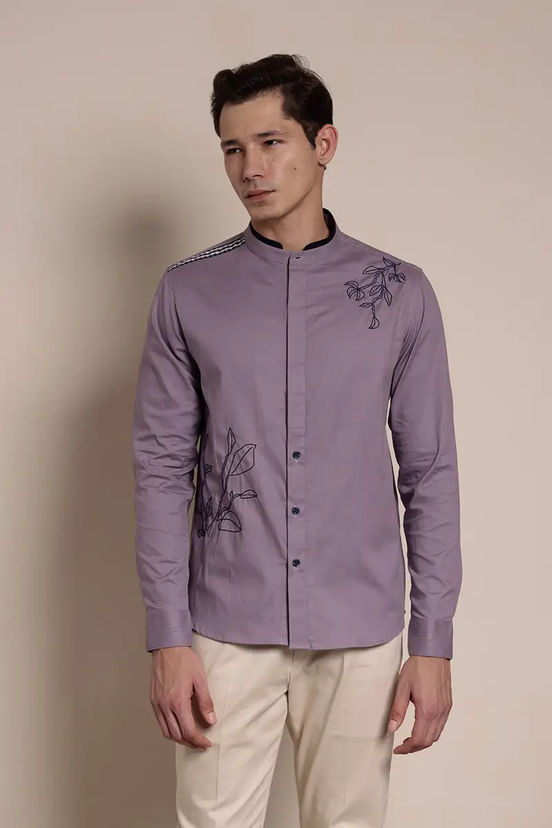 orchid mens shirt lacquer embassy