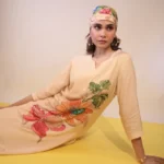 beige floral placement kurti aditi agarwal 5